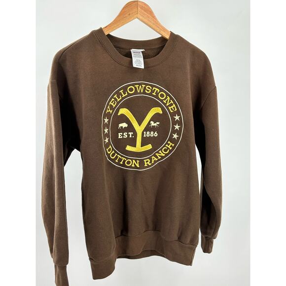 Yellowstone‎ Dutton Ranch Unisex Medium Sweatshirt - Distressed - Picture 1 of 8